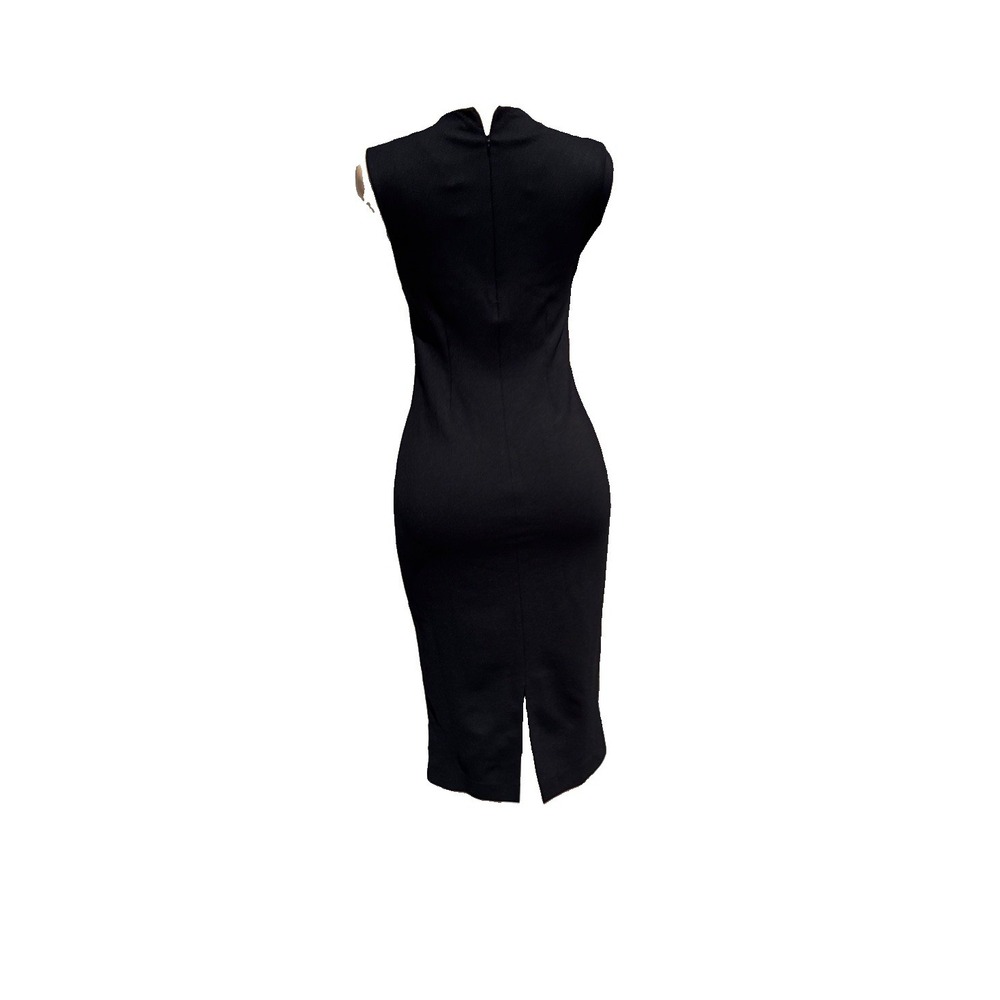Zara MIDI DRESS WITH  Gold  BUTTONS  Sizes M - Picture 4 of 13